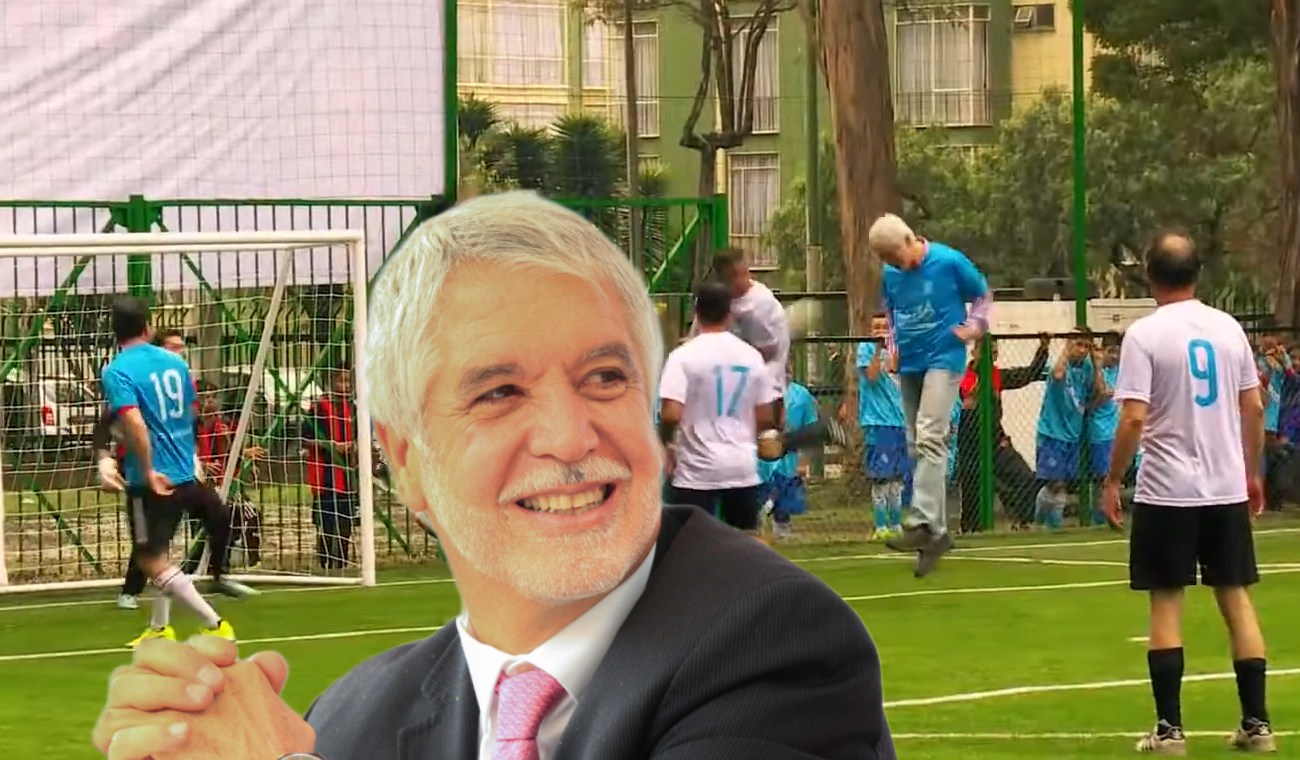 Enrique Peñalosa habla de su pasado como futbolista: «Era defensa central»