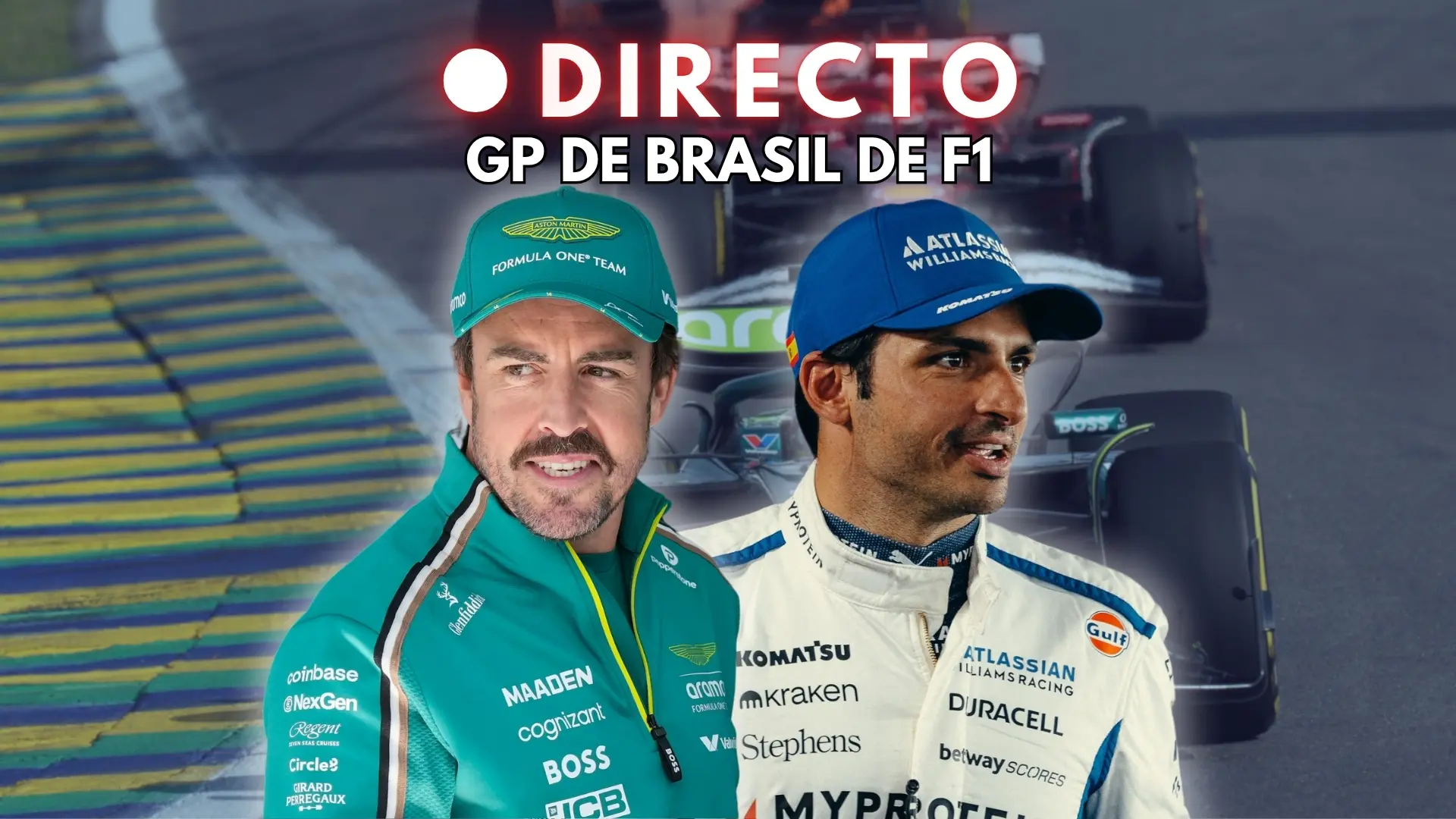 última hora de Fernando Alonso y Carlos Sainz en Interlagos última hora de Fernando Alonso y Carlos Sainz en Interlagos