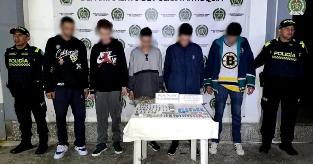 Noticias Antioquia: Capturan a cinco personas por plaza de vicio en Guarne Noticias Antioquia: Capturan a cinco personas por plaza de vicio en Guarne