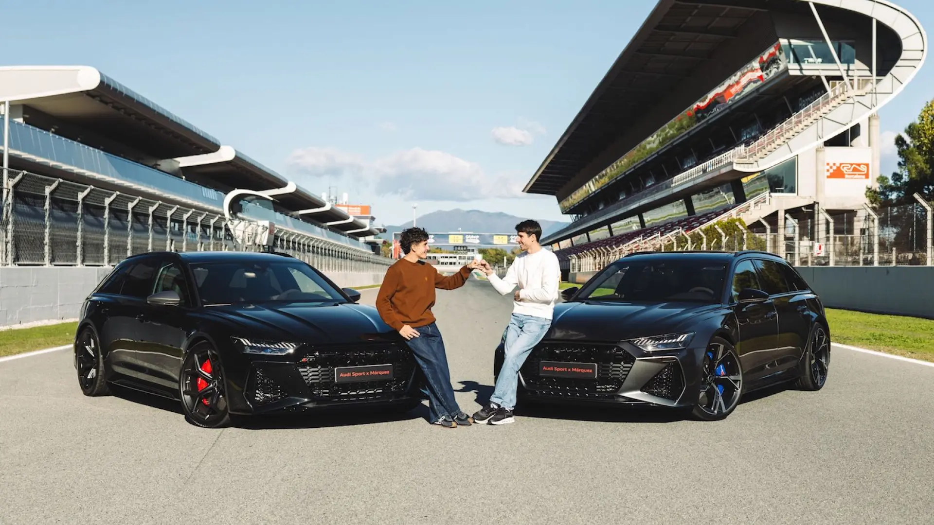 Así son los Audi RS 6 Avant que han recibido los hermanos Márquez para ir “como motos”