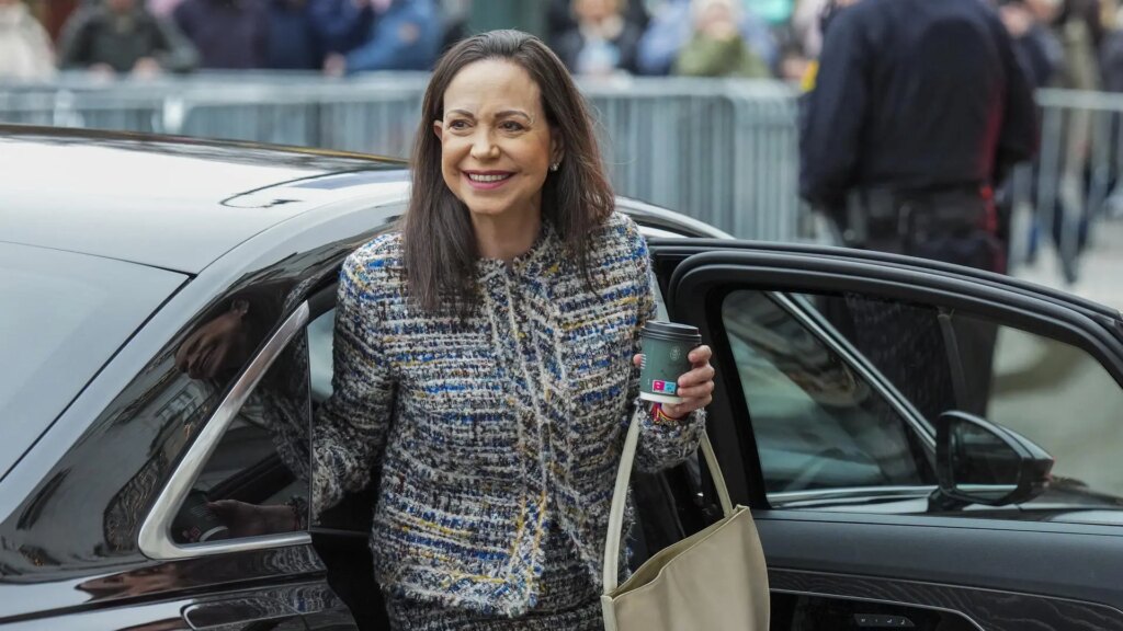Corina Machado agradece «al pueblo español» pero dice que «ha faltado» el apoyo del Gobierno de Sánchez: «La historia juzgará»