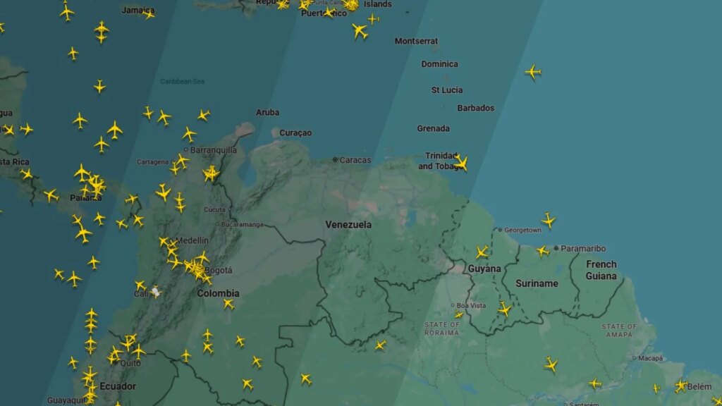 EEUU pide extremar las precauciones al volar sobre Venezuela por el «empeoramiento de la situación de seguridad»
