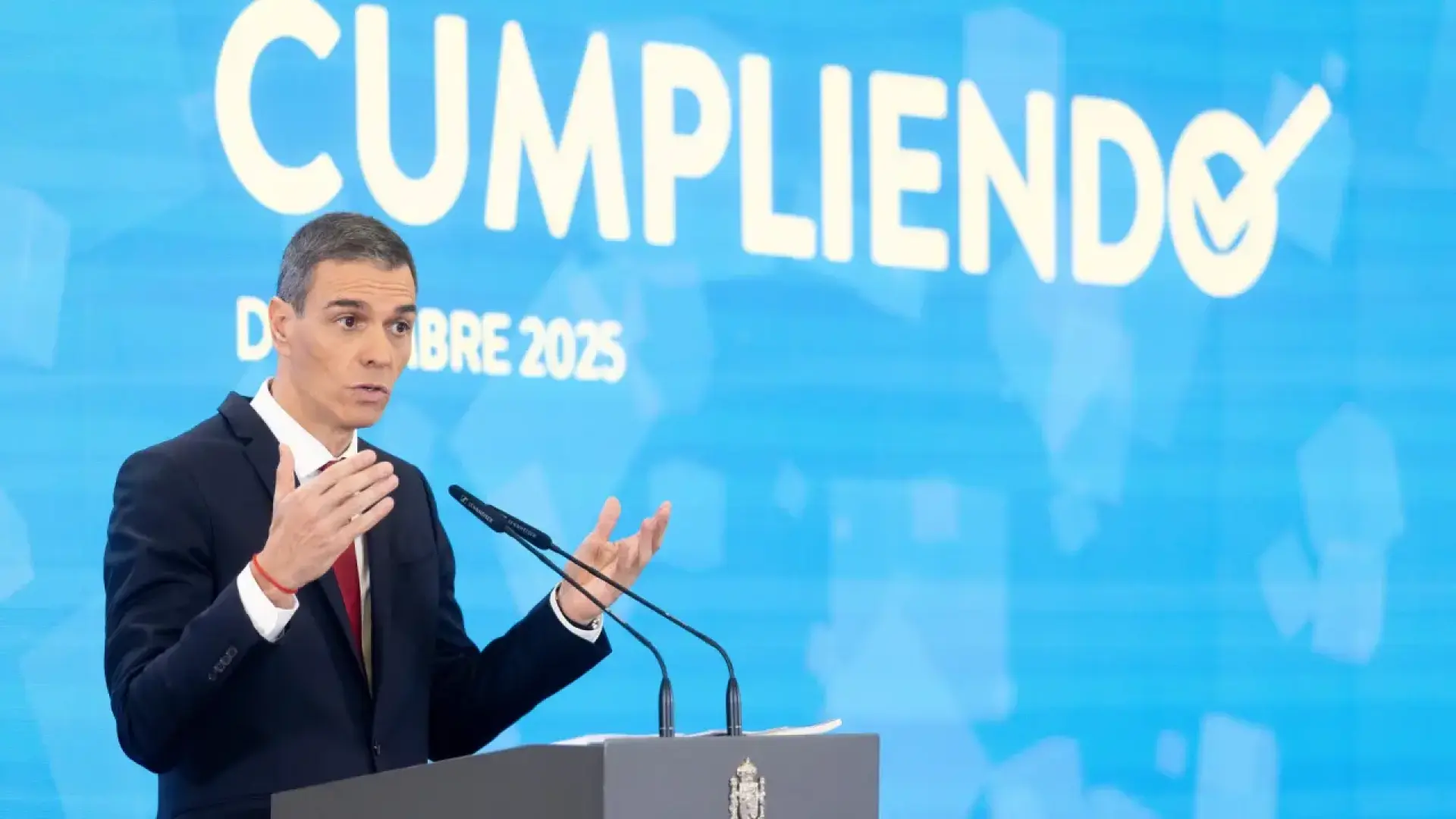 La Junta Electoral expedienta a Sánchez por realizar su balance del año del Gobierno en plena campaña de las elecciones extremeñas
