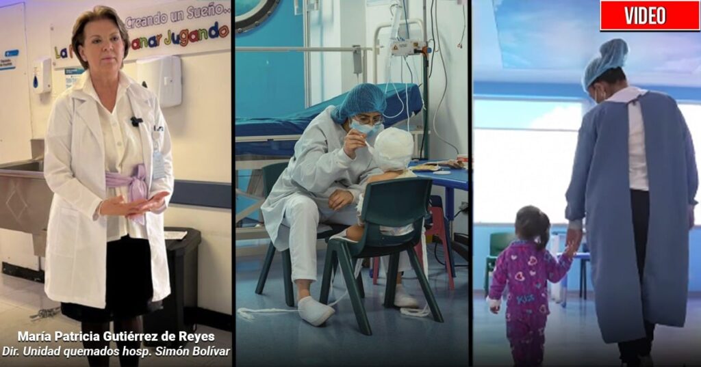 La valiente doctora que lleva 30 años al frente de la Unidad de quemados del Hospital Simón Bolívar La valiente doctora que lleva 30 años al frente de la Unidad de quemados del Hospital Simón Bolívar