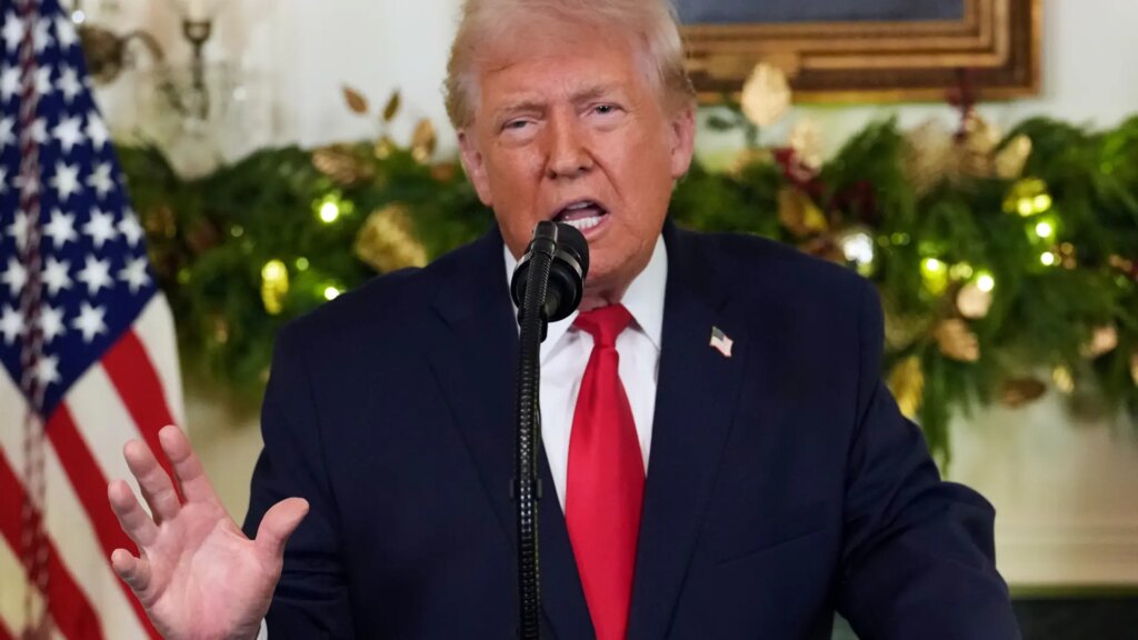 Siga en directo el discurso de Trump
