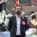 Alcalde Galán explica problema de basuras en Plaza de la Mariposa