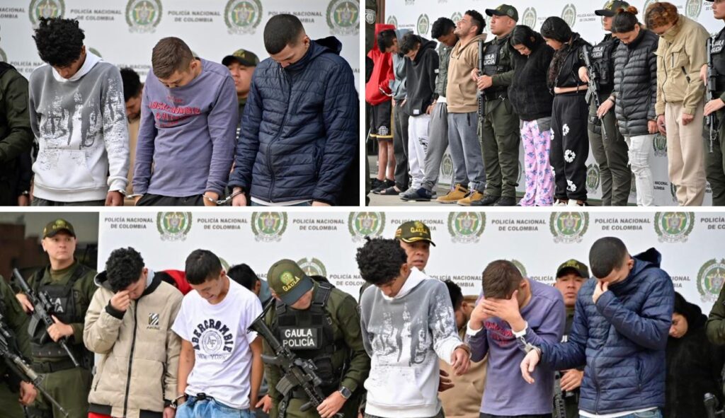 Golpe a la extorsión en Bogotá: caen ‘Los Coyotes’ y ‘Los Calibradores’