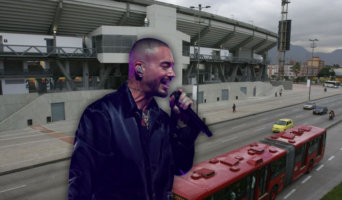 Concierto de J Balvin paraliza Bogotá: cierres viales y desvíos Concierto de J Balvin paraliza Bogotá: cierres viales y desvíos