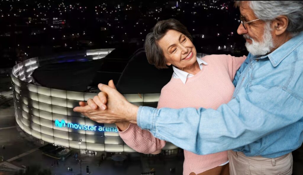 Abuelos tendrán plan gratis en Bogotá: azotarán baldosa en el Movistar Abuelos tendrán plan gratis en Bogotá: azotarán baldosa en el Movistar