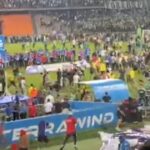 Graves disturbios empañan final de Copa: hinchas se enfrentan en la cancha Graves disturbios empañan final de Copa: hinchas se enfrentan en la cancha