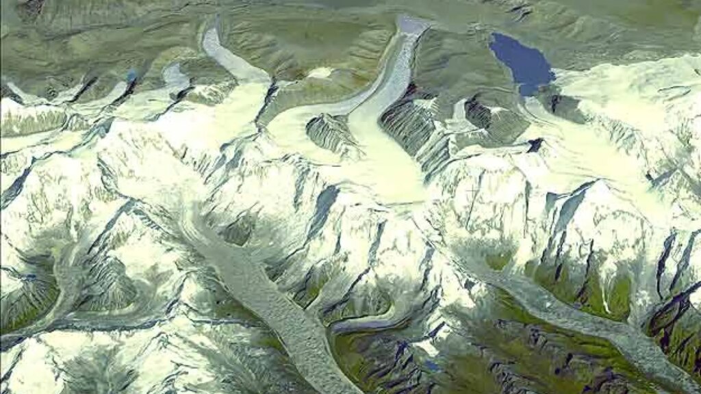 el retroceso del de Kolahoi en el Himalaya crea un entorno natural nuevo el retroceso del de Kolahoi en el Himalaya crea un entorno natural nuevo