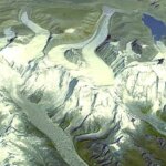 el retroceso del de Kolahoi en el Himalaya crea un entorno natural nuevo