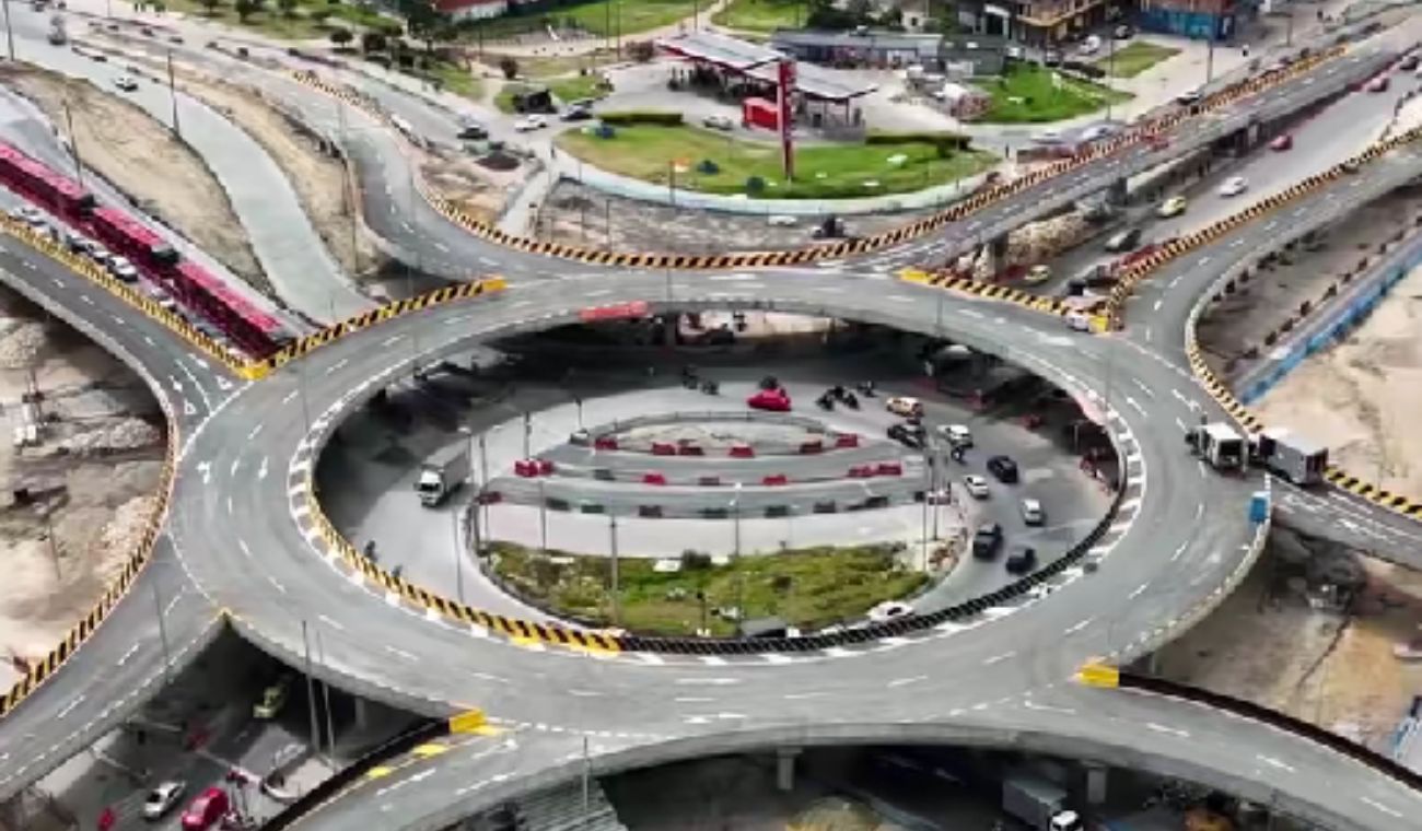 Glorieta de la Cali lista para tráfico mixto: entrega sería en 2025