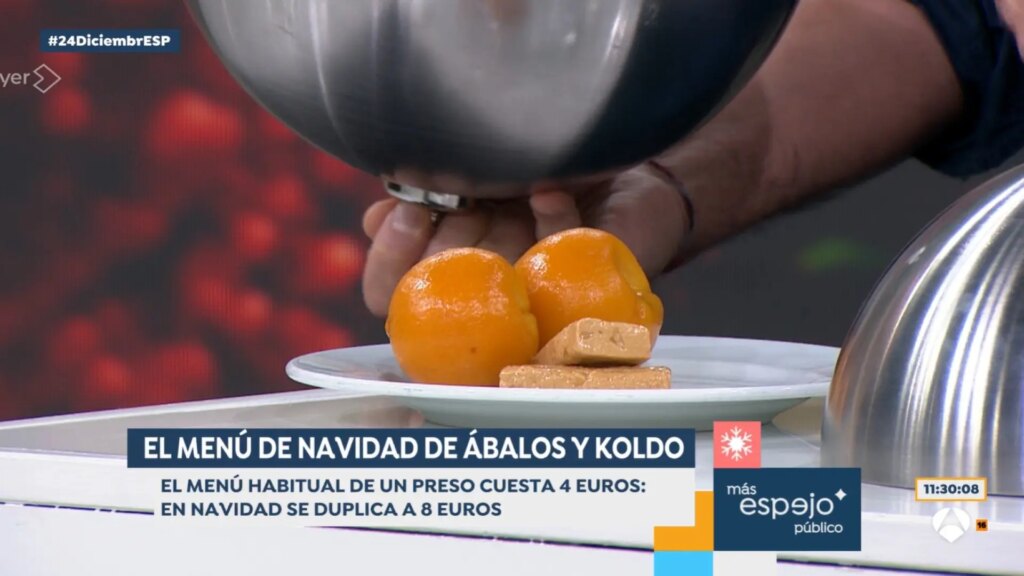 langostinos y entrecot a doble de precio