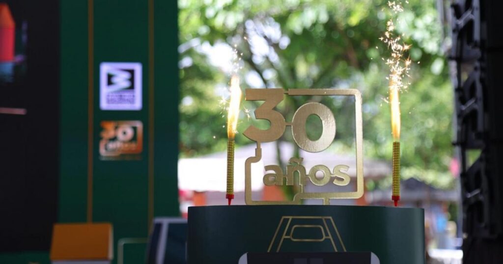 Antioquia: Metro de Medellín celebró sus 30 años de operación Antioquia: Metro de Medellín celebró sus 30 años de operación
