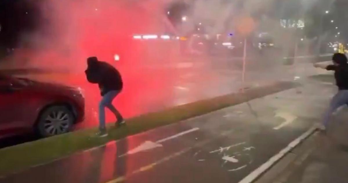 Antioquia: Sancionan a personas que se enfrentaron con bengalas Antioquia: Sancionan a personas que se enfrentaron con bengalas