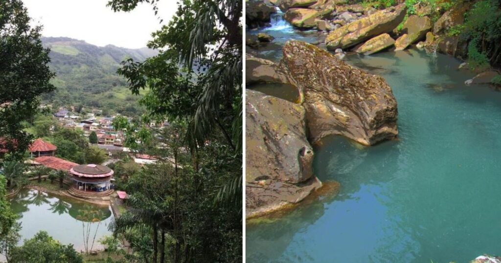 Cómo llegar al magico pozo de colores en Boyacá, una joya sacada de un cuento de hadas
