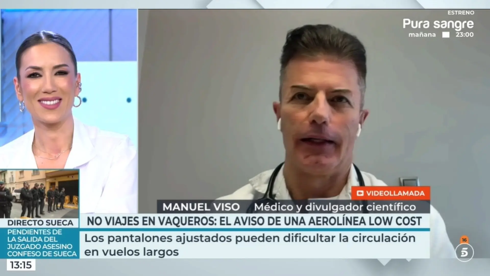 «Dificulta que fluya la sangre»