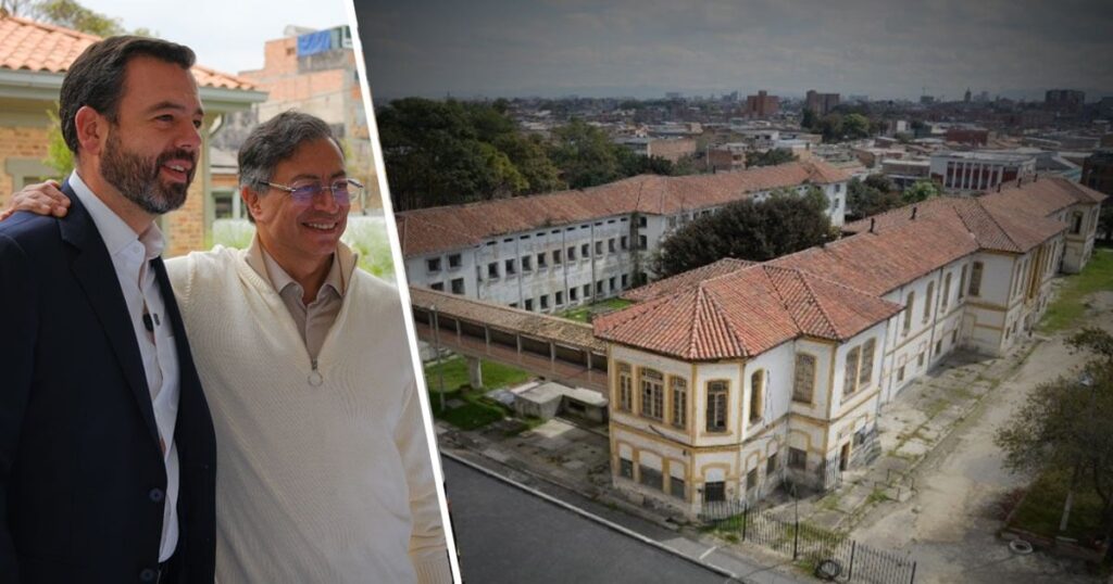 El rescate del Histórico hospital San Juan de Dios de Bogotá unió a Petro y Galán