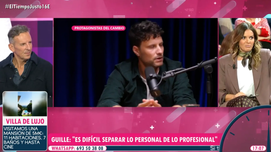 «Le veo muy cómodo ante las cámaras»