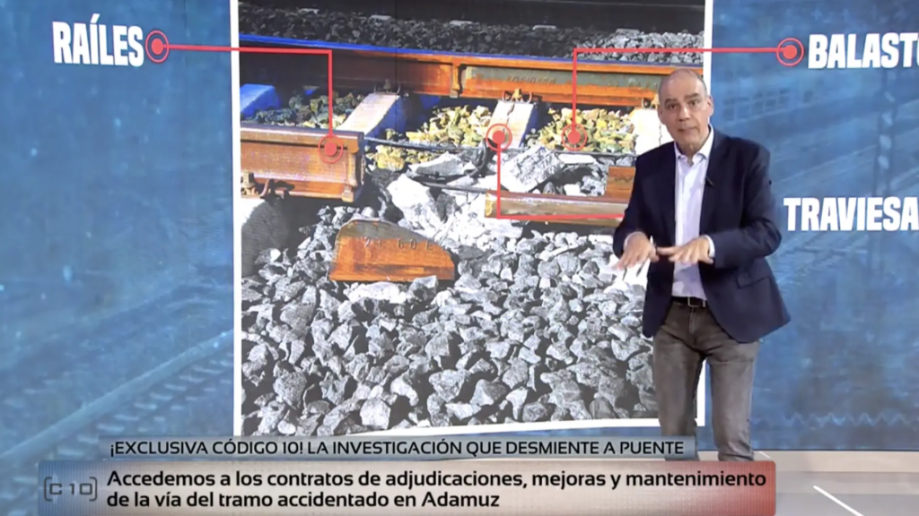 Nacho Abad destapa en exclusiva los contratos del accidente de Adamuz: «Se usó balasto reciclado»