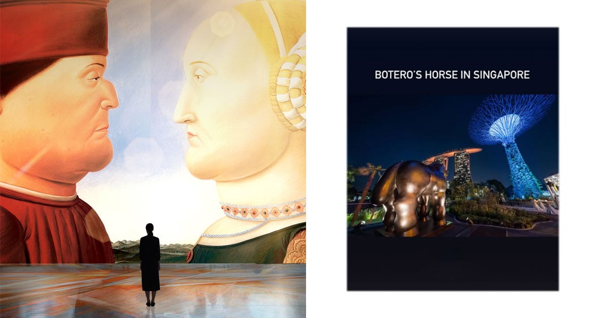 Una gira monumental de esculturas y pinturas de Fernando Botero inició en Singapur Una gira monumental de esculturas y pinturas de Fernando Botero inició en Singapur