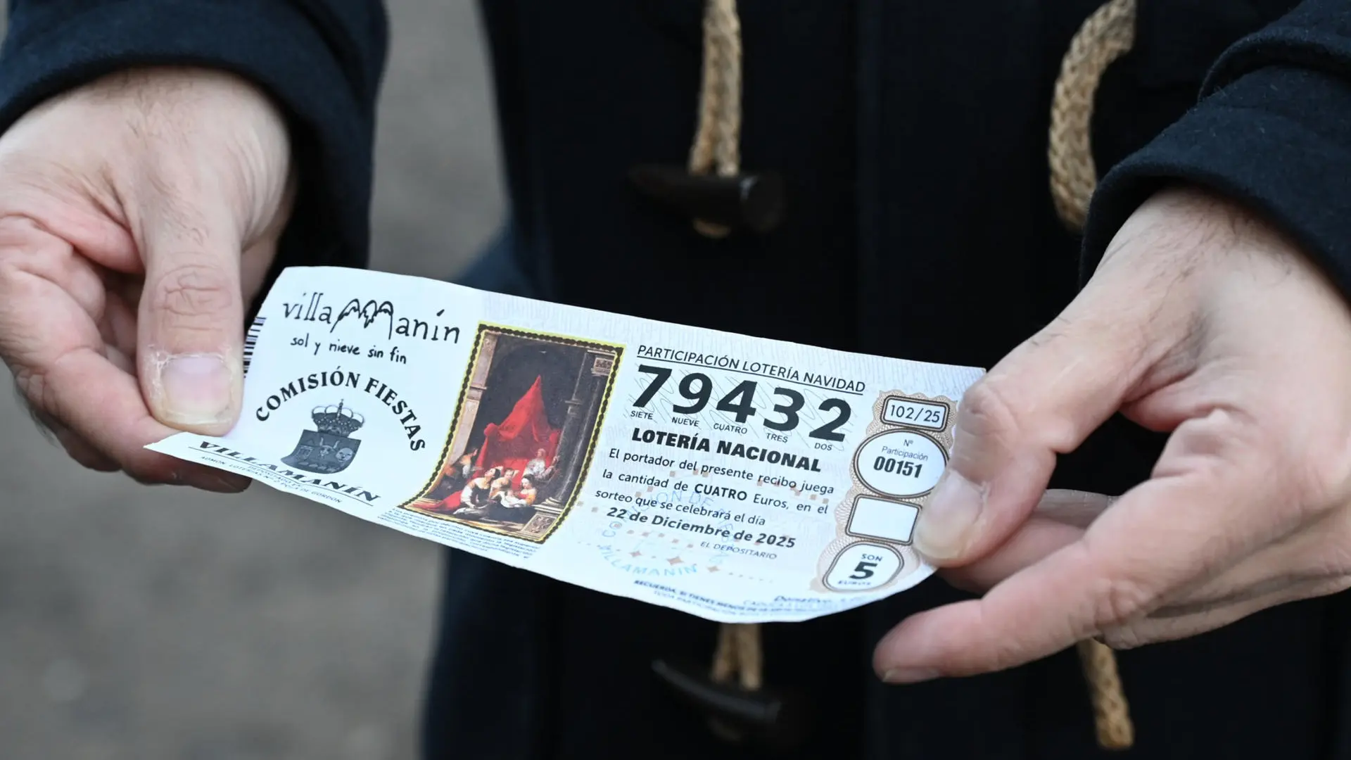 Villamanín habilitará una web segura para registrar las papeletas premiadas del Gordo Villamanín habilitará una web segura para registrar las papeletas premiadas del Gordo