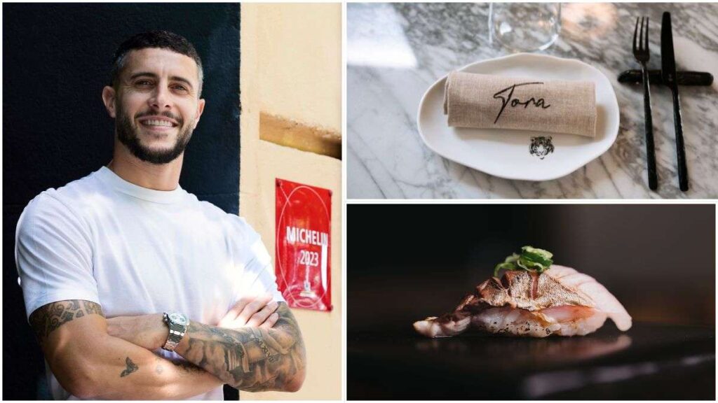 El restaurante Tora de Mario Hermoso brilla de nuevo en Michelin gracias a José Osuna y su barra omakase