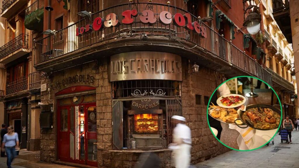 El restaurante del barrio Gótico de Barcelona que cumple 190 años famoso por su pollo rustido con madera de encina