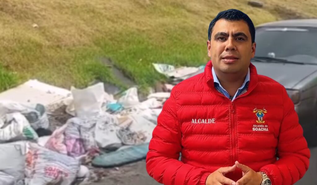Bicitaxistas estarían botando escombros de madrugada en Soacha Bicitaxistas estarían botando escombros de madrugada en Soacha