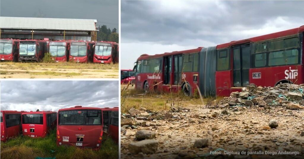 el lugar donde terminaron los buses que ya no ruedan en Bogotá el lugar donde terminaron los buses que ya no ruedan en Bogotá