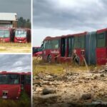 el lugar donde terminaron los buses que ya no ruedan en Bogotá