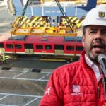 Cuarto tren del metro de Bogotá está en Colombia y Galán revela noticia