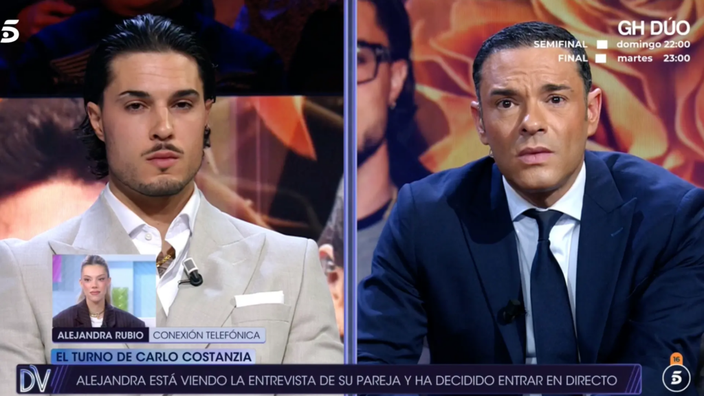 Alejandra Rubio desmiente que estuviese en llamada con Carlo Costanzia durante su discusión con Laura Matamoros