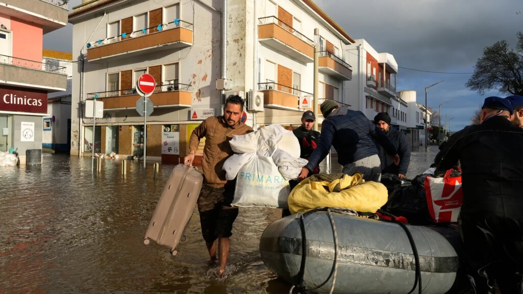 Asciende a 16 el número de muertos por los sucesivos temporales que azotan Portugal