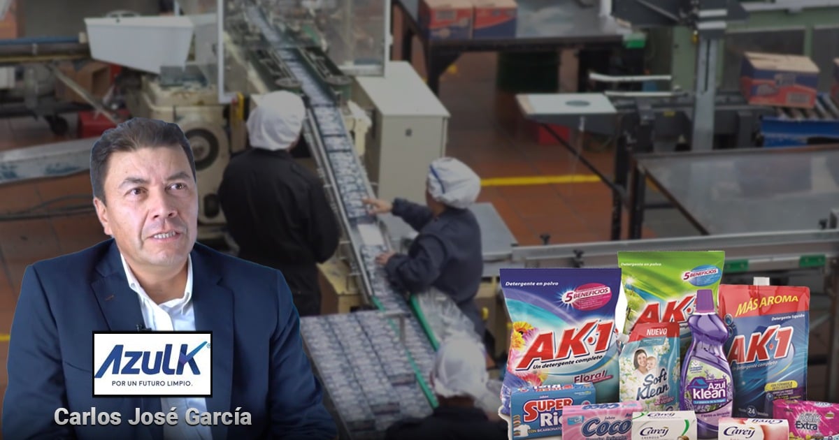 Azul K, la marca de jabón bogotano que nació en San Victorino y hoy produce 72 mil toneladas cada año