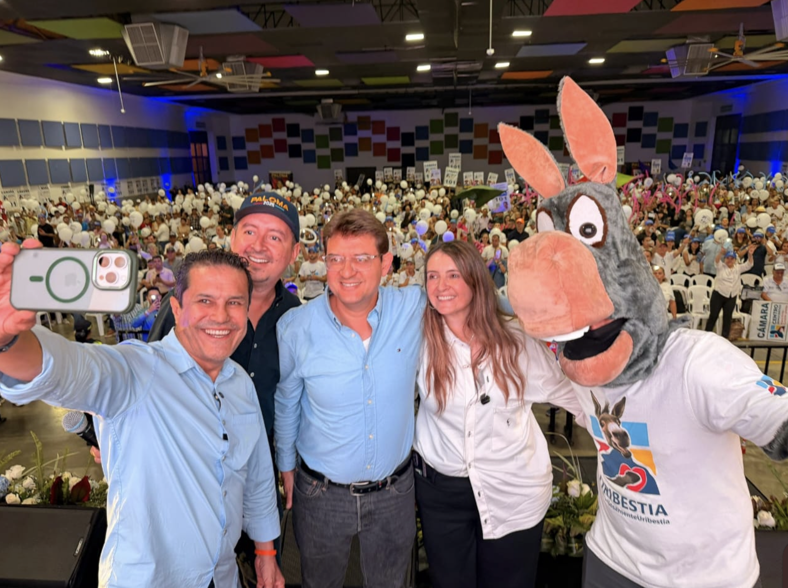 Paloma Valencia ratifica su fuerza política en Pereira con un multitudinario cierre de campaña