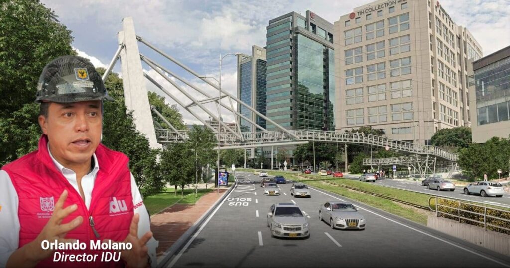 Después de dos contratistas fallidos, el alcalde Galán pone en marcha el puente de la calle 112