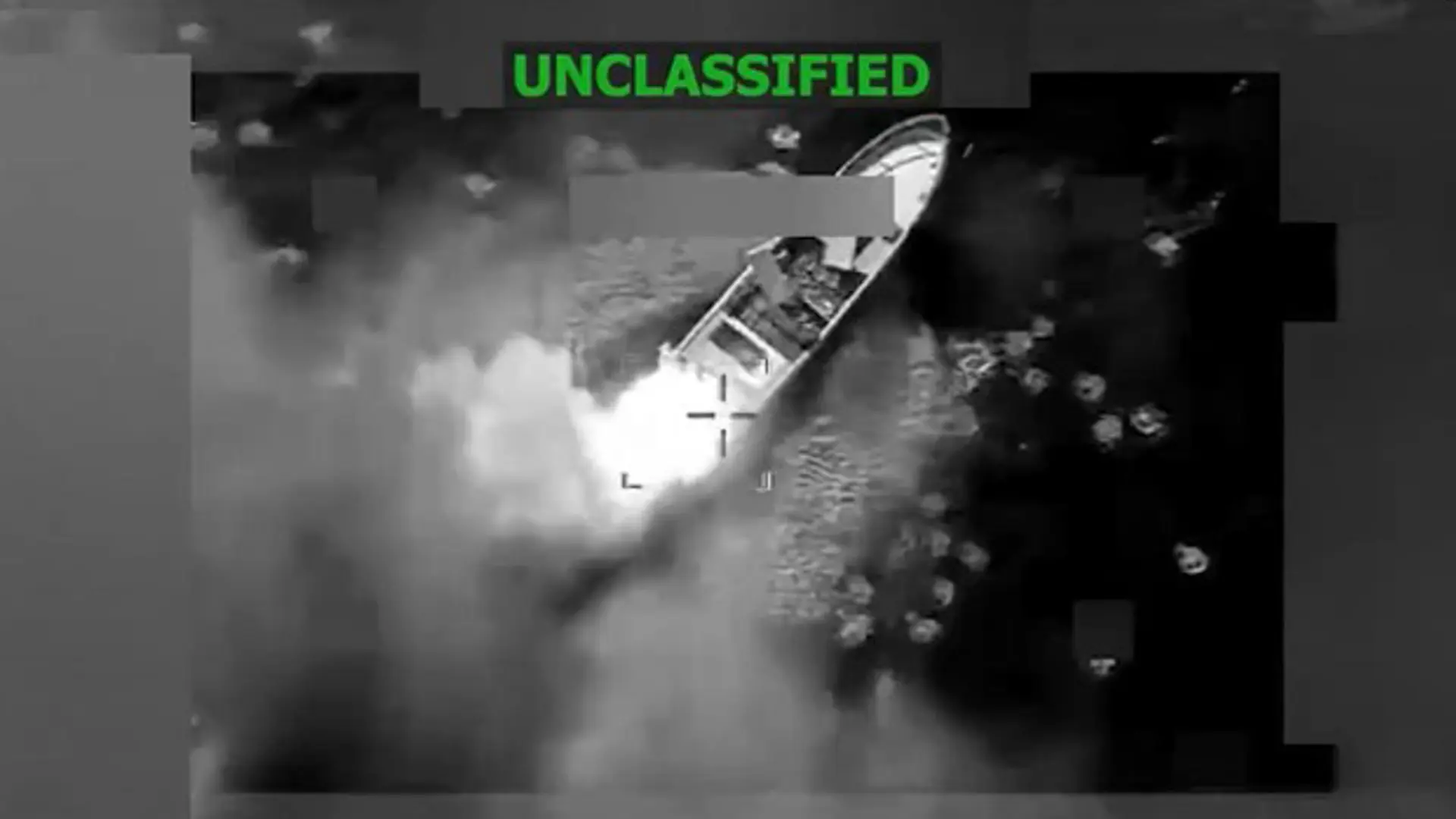 EEUU ataca una narcolancha en el Pacífico y deja dos muertos y un superviviente