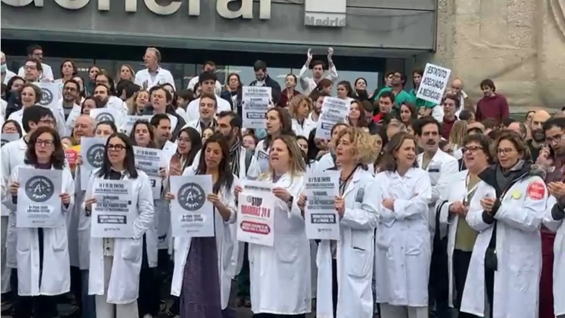Huelga de médicos, en directo