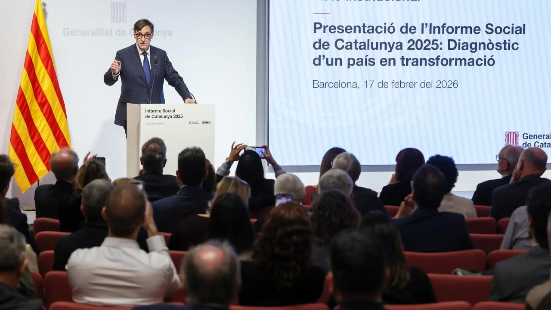Illa defiende que la nueva financiación ayudará a «corregir los desequilibrios» sociales en Catalunya