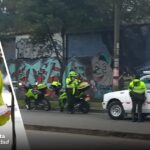 La agresiva ofensiva de la manda más del transito en Bogotá que ha multado más de 150 conductores diarios¿En que vías?
