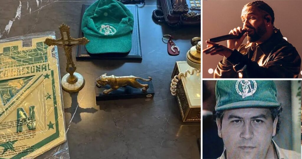 La famosa gorra de Escobar que compró el rapero Drake por más de 5 millones