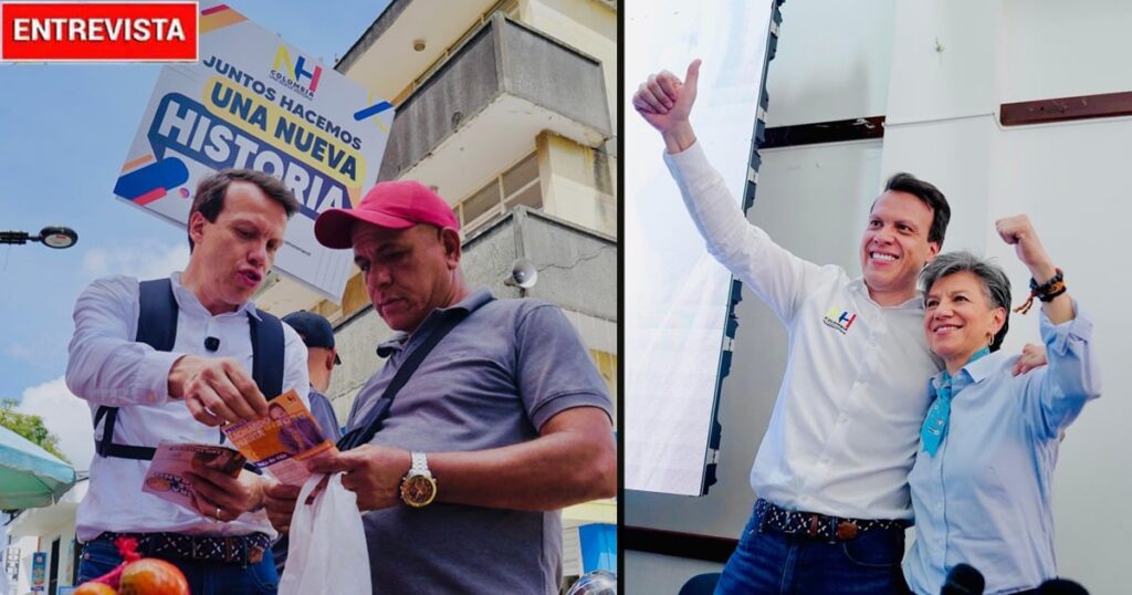Leonardo Huerta, el profesor que logró las firmas necesarias y quiere ganarle a Claudia López en la consulta