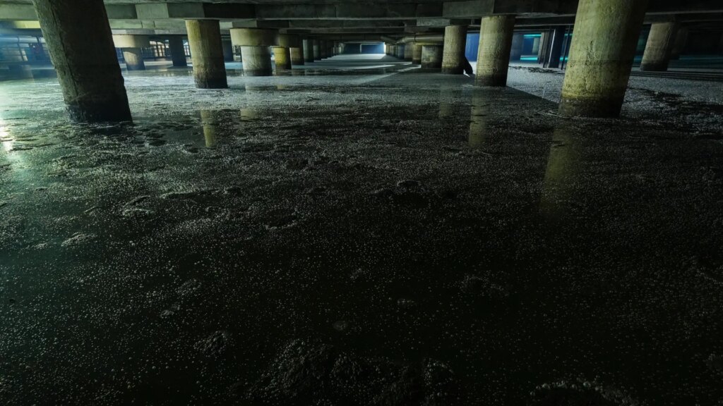 Los tanques de tormentas de Madrid rozan su límite, pero preparan vaciados ante el último día de lluvias intensas Los tanques de tormentas de Madrid rozan su límite, pero preparan vaciados ante el último día de lluvias intensas