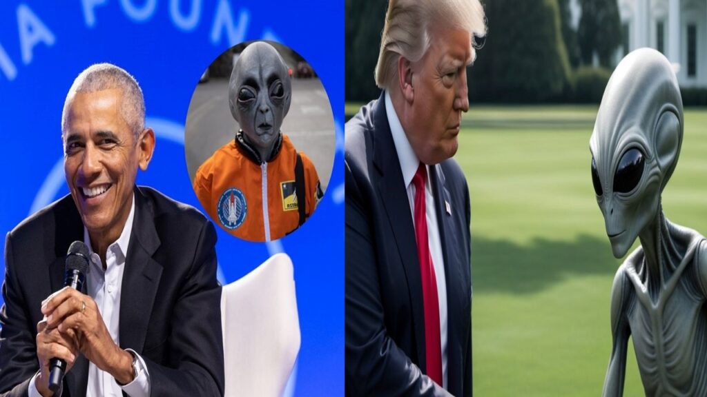 Trump acusa a Obama de revelar información clasificada sobre extraterrestres: “Ha cometido un gran error”