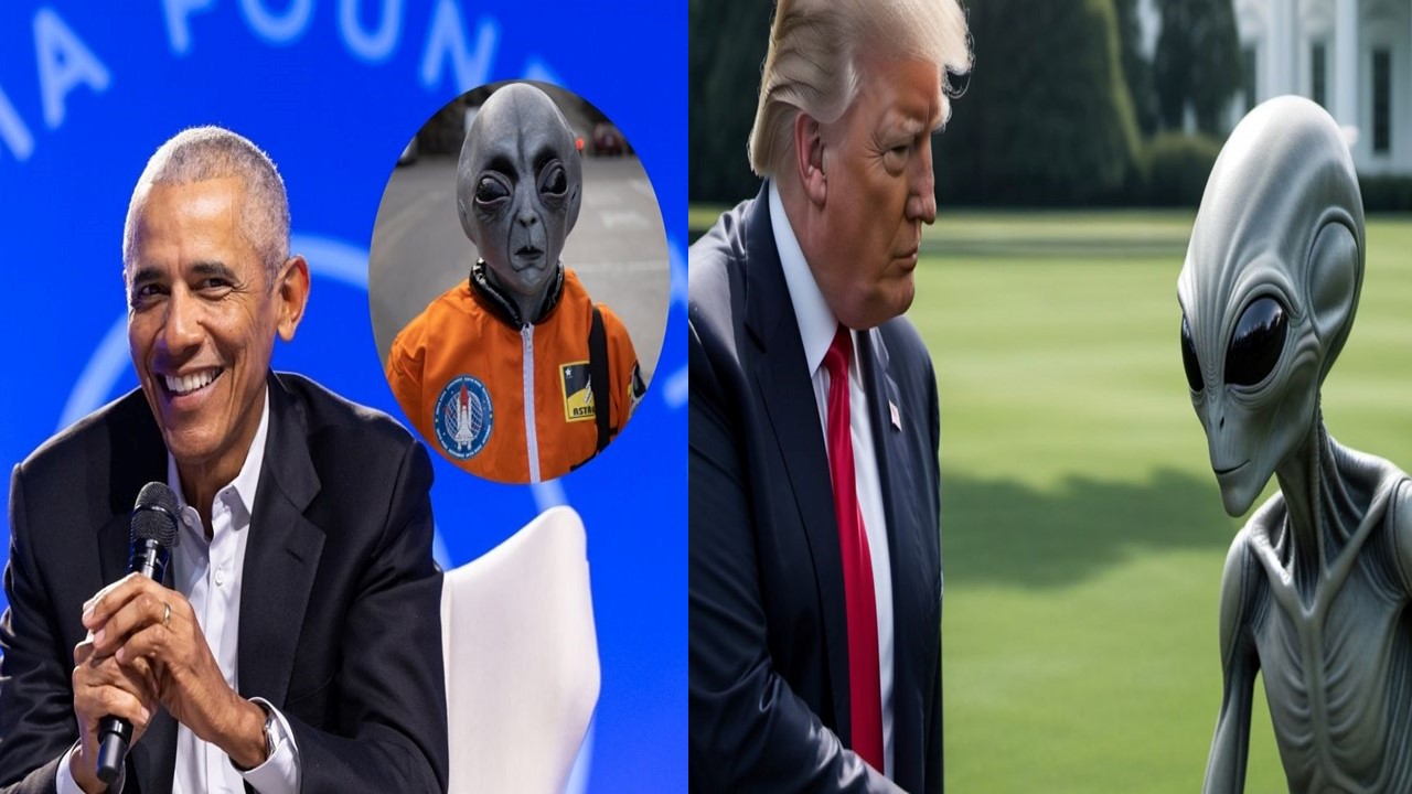 Trump acusa a Obama de revelar información clasificada sobre extraterrestres: “Ha cometido un gran error” Trump acusa a Obama de revelar información clasificada sobre extraterrestres: “Ha cometido un gran error”