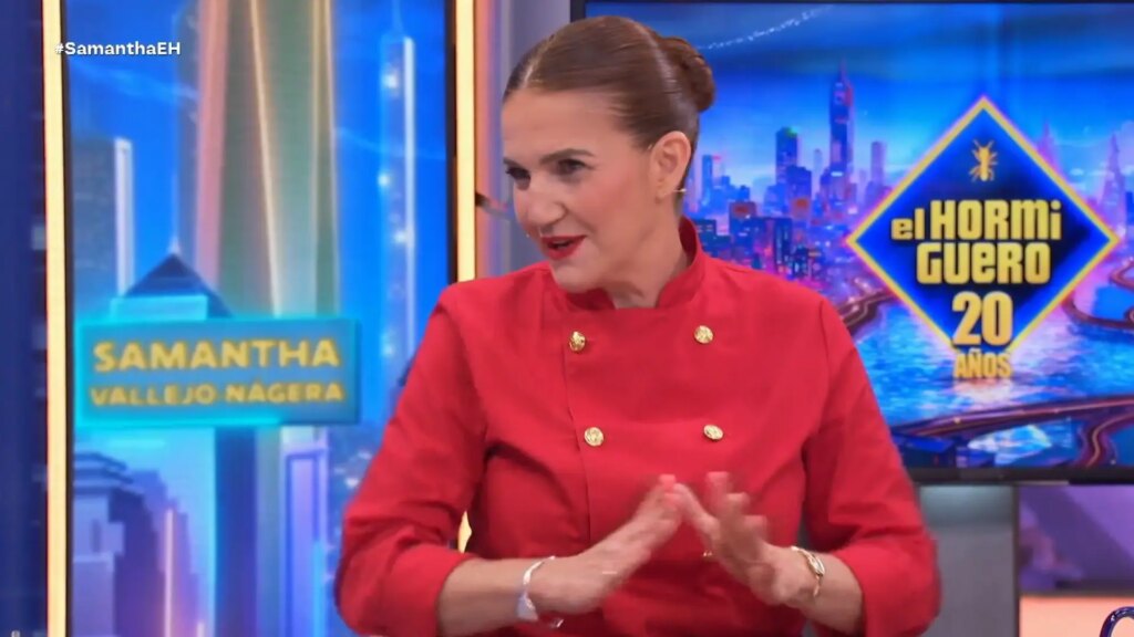 Samantha Vallejo-Nágera se sincera en ‘El Hormiguero’ sobre su marcha de ‘MasterChef’: «Quiero nuevos proyectos» Samantha Vallejo-Nágera se sincera en ‘El Hormiguero’ sobre su marcha de ‘MasterChef’: «Quiero nuevos proyectos»