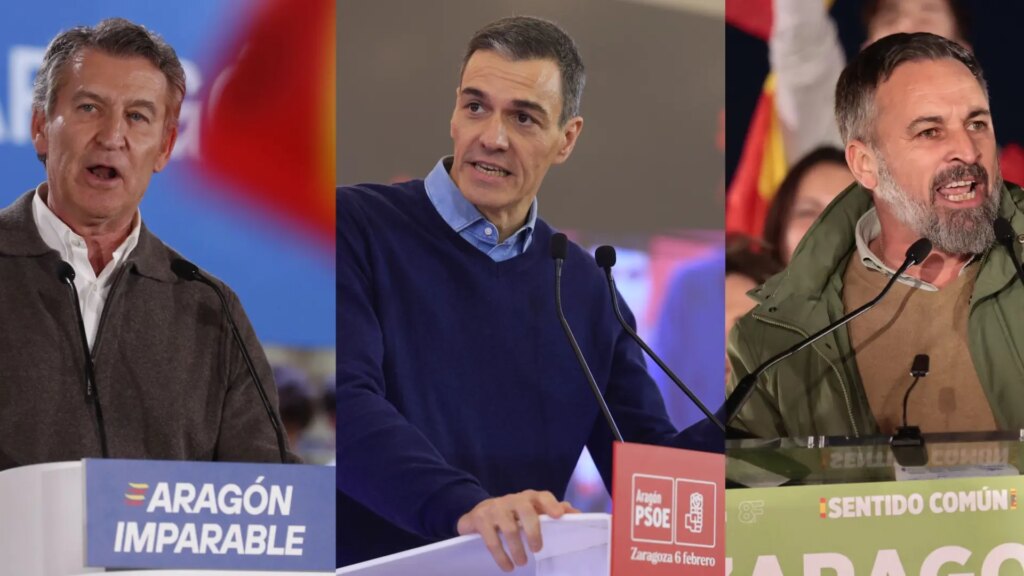 Sánchez arremete con dureza contra Feijóo, que marca distancia con Vox