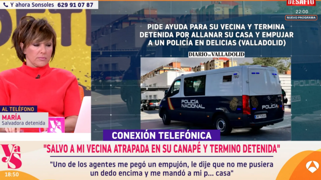 «Si hubiera podido agredirme lo hubiera hecho»
